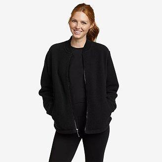 Women's Glacier Breeze Fleece Bomber Jacket Product Image