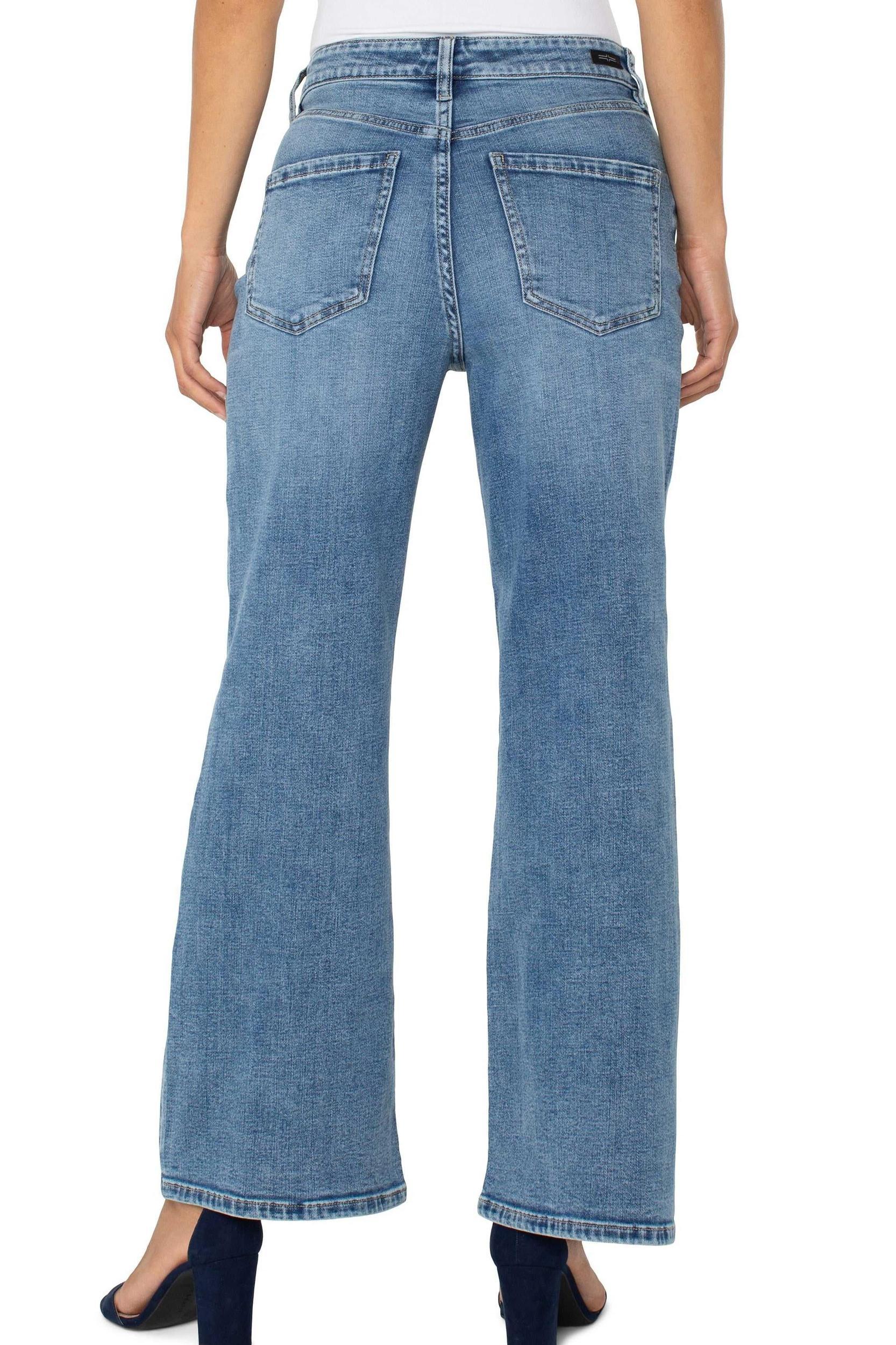 stride high rise wide leg jeans Product Image
