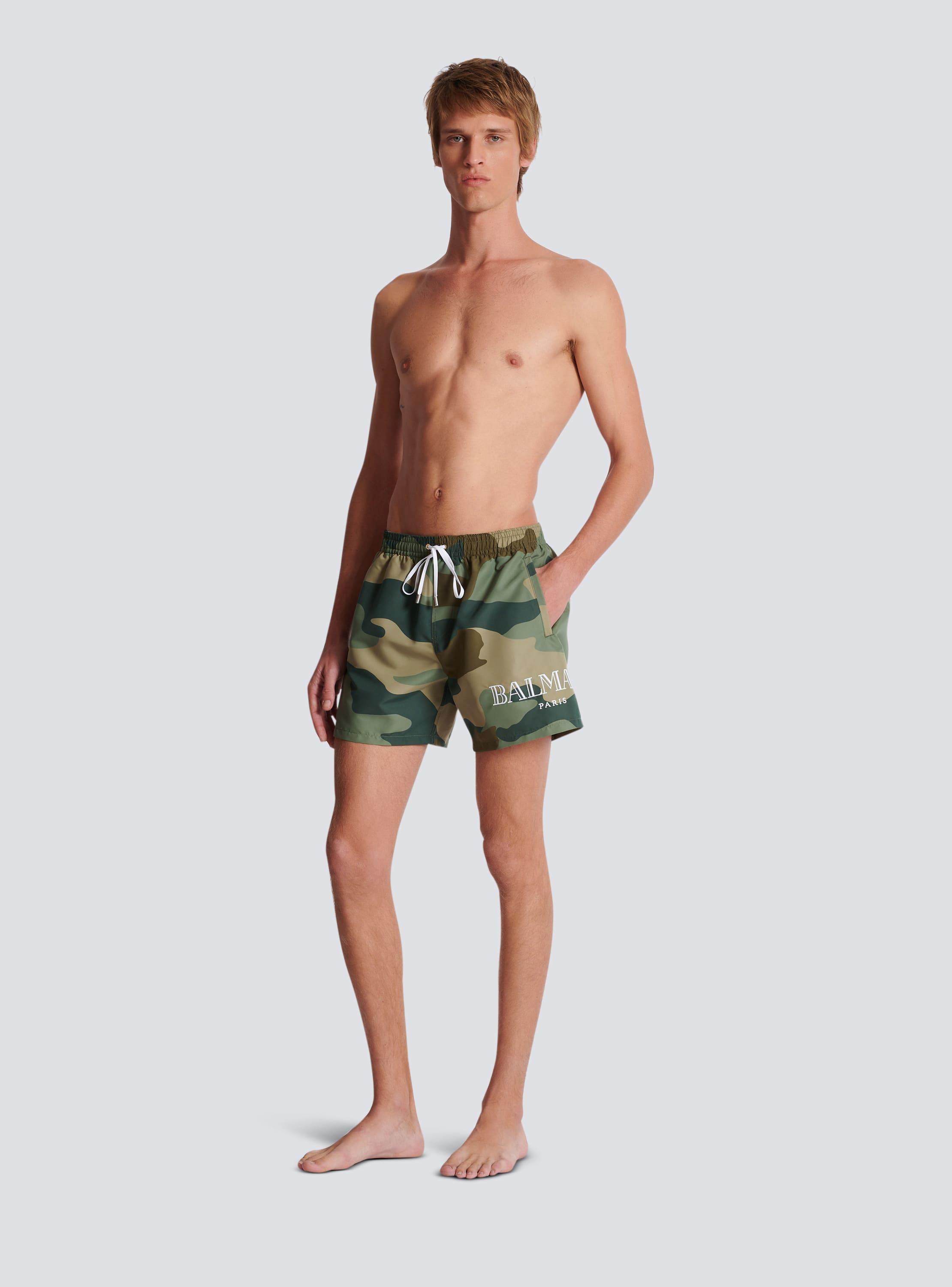 Camouflage swim shorts Product Image