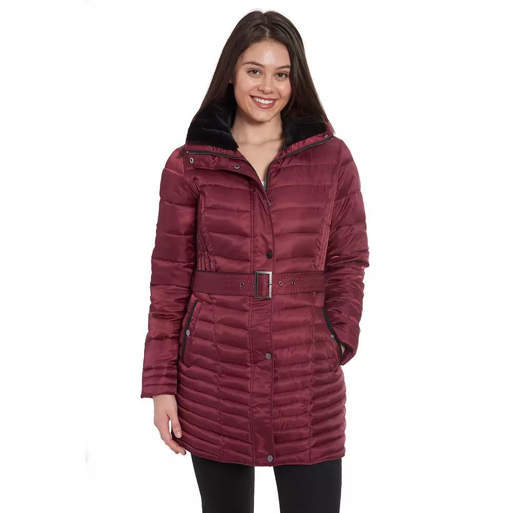 Women's Fleet Street Hooded Quilted Puffer Coat,  Product Image