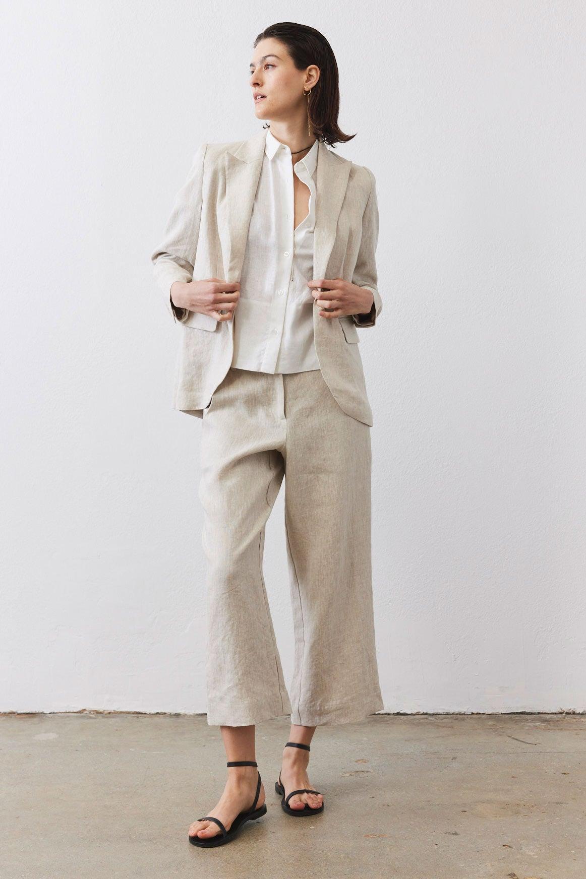 The Linen Classic Blazer That Upgrades You Product Image