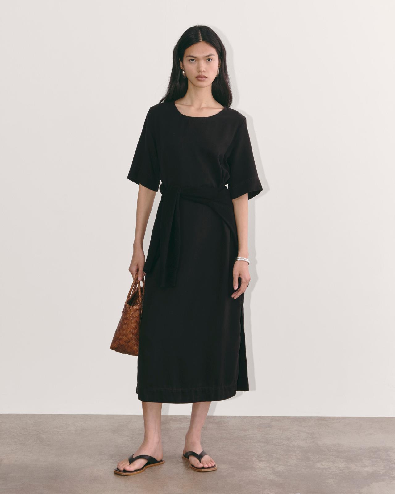 The Relaxed T-Shirt Dress in Buttersoft Product Image