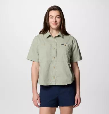 Columbia Women's Brea Falls Woven Short Sleeve Shirt- Product Image