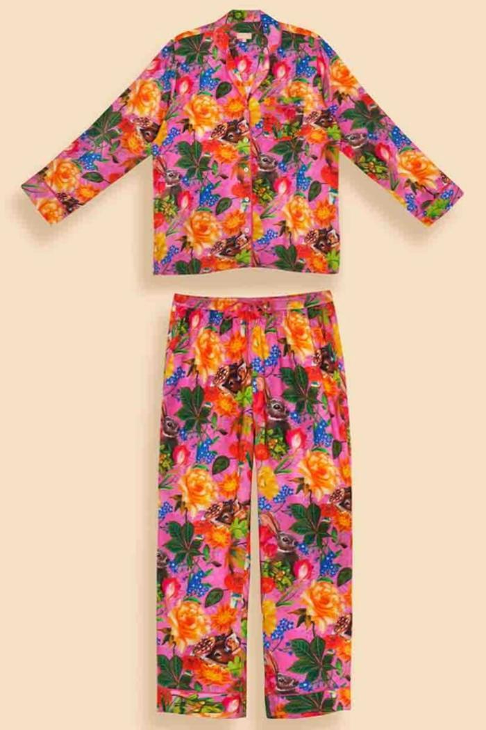 Whimsical Woodland Long Pajamas Product Image