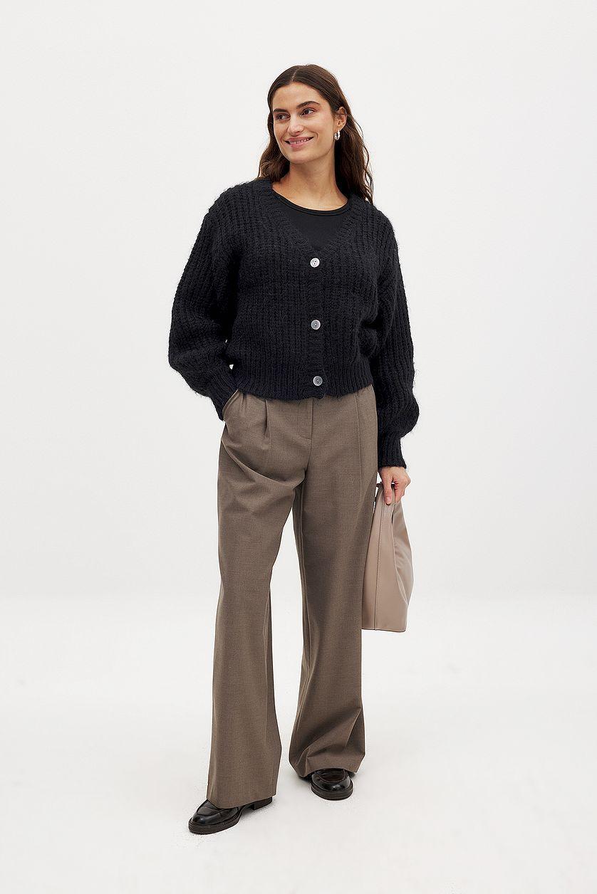 Knitted Oversized Cardigan Product Image