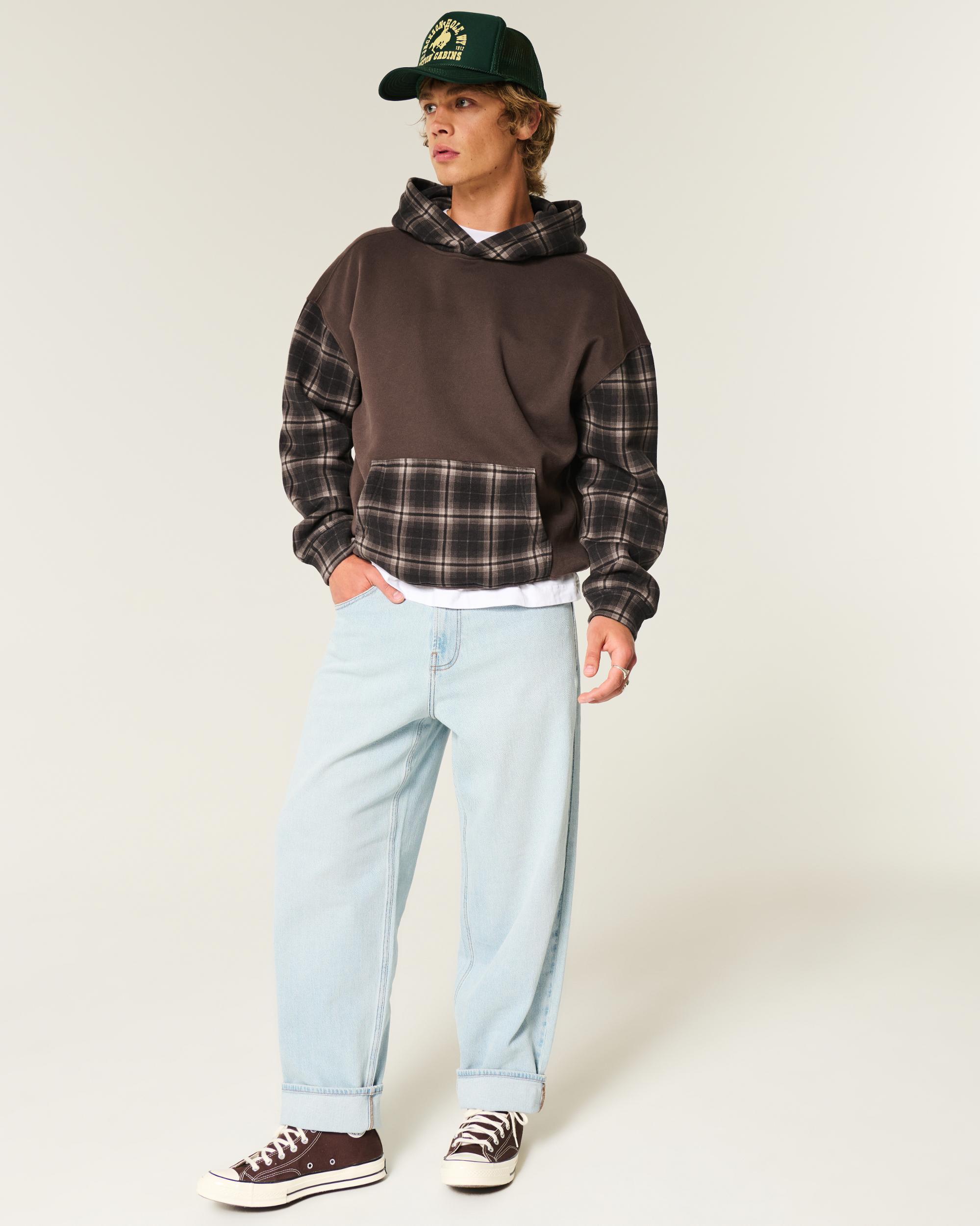 Boxy Camo Hoodie Product Image