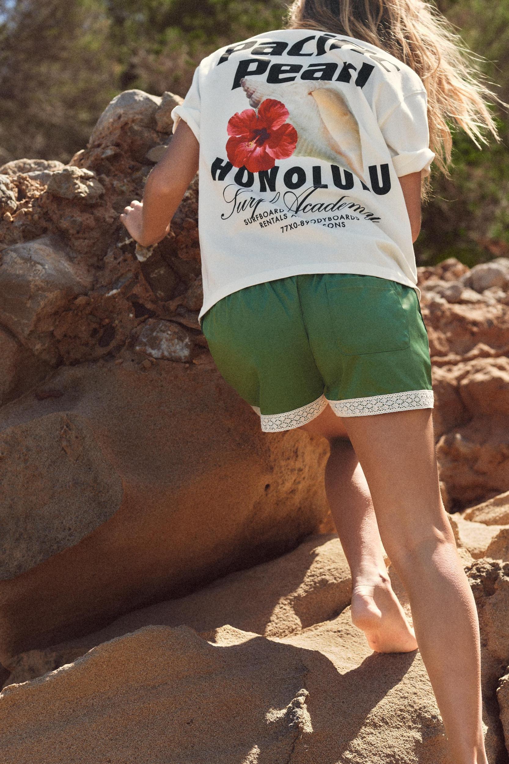 TEXT PRINT T-SHIRT Product Image