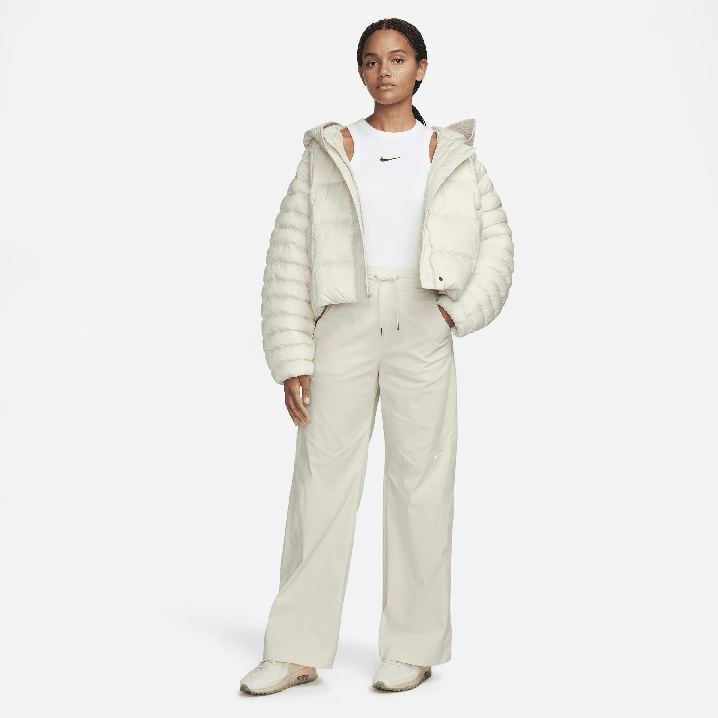 Womens Nike Sportswear Swoosh Puffer PrimaLoft Therma-FIT Oversized Hooded Jacket Product Image