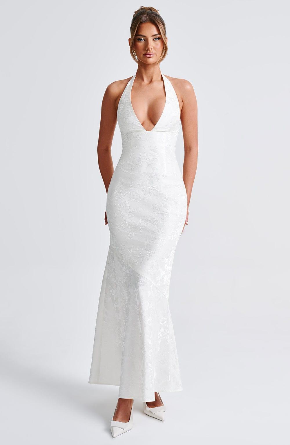 Josephine Maxi Dress - Ivory Product Image