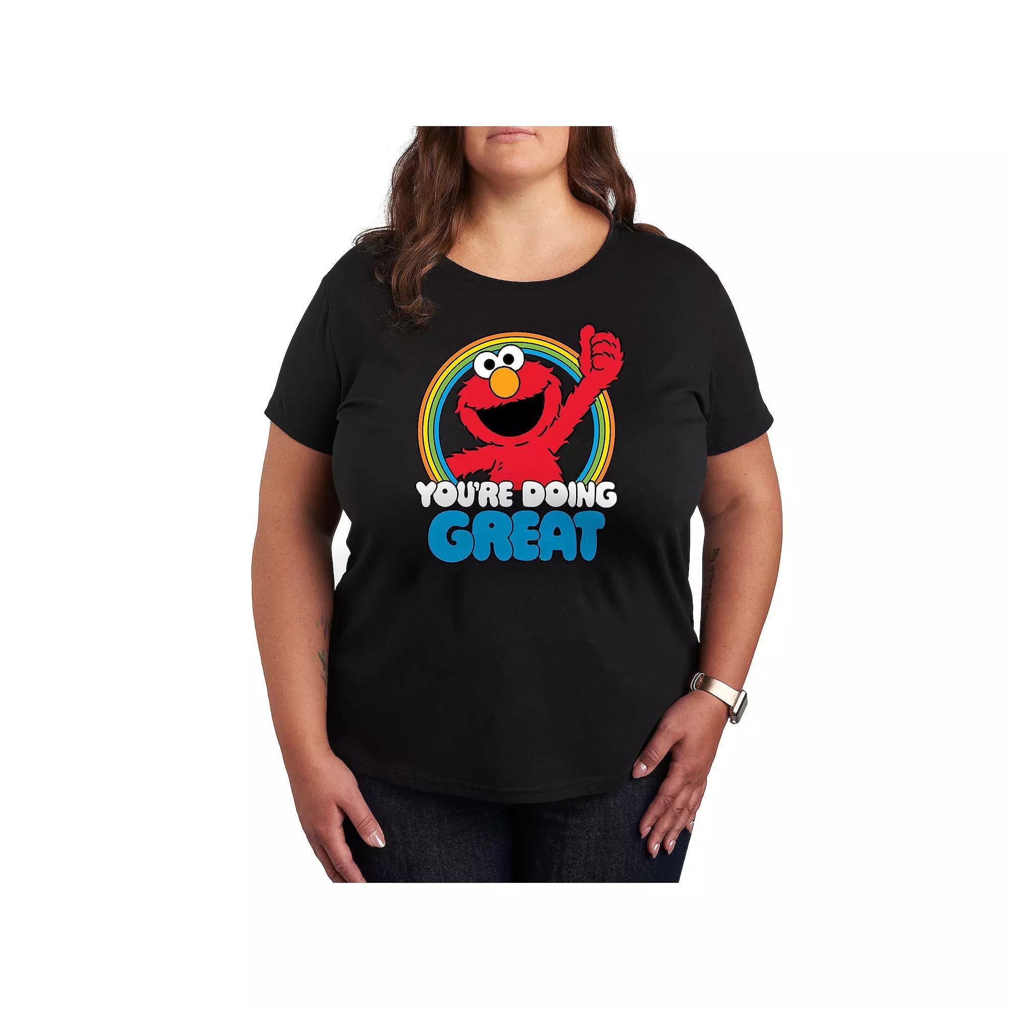 Plus Sesame Street You're Doing Great Graphic Tee, Women's,  Product Image