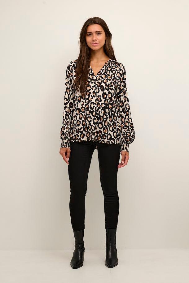 CUvinca Leopard blouse Product Image