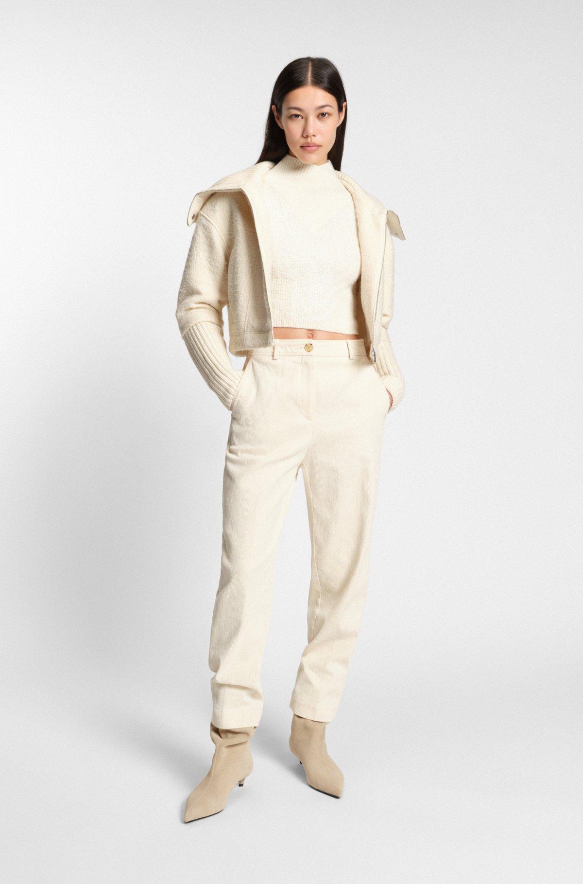 Regular-fit trousers in corduroy Product Image