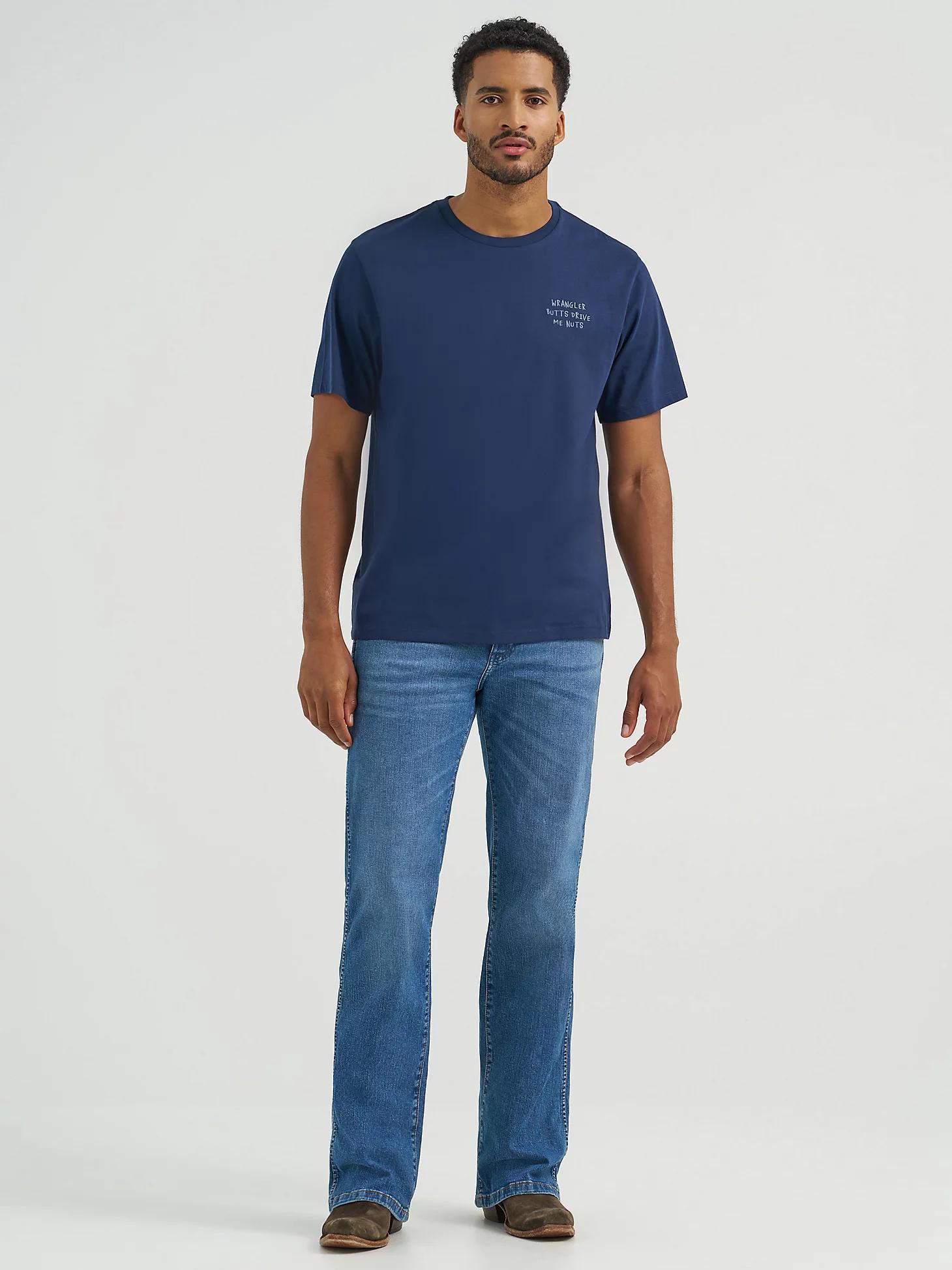 Men's Loose Bootcut Jean in Nightfall Product Image