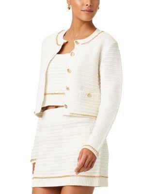 Cecilia Textured Knit Jacket  Product Image
