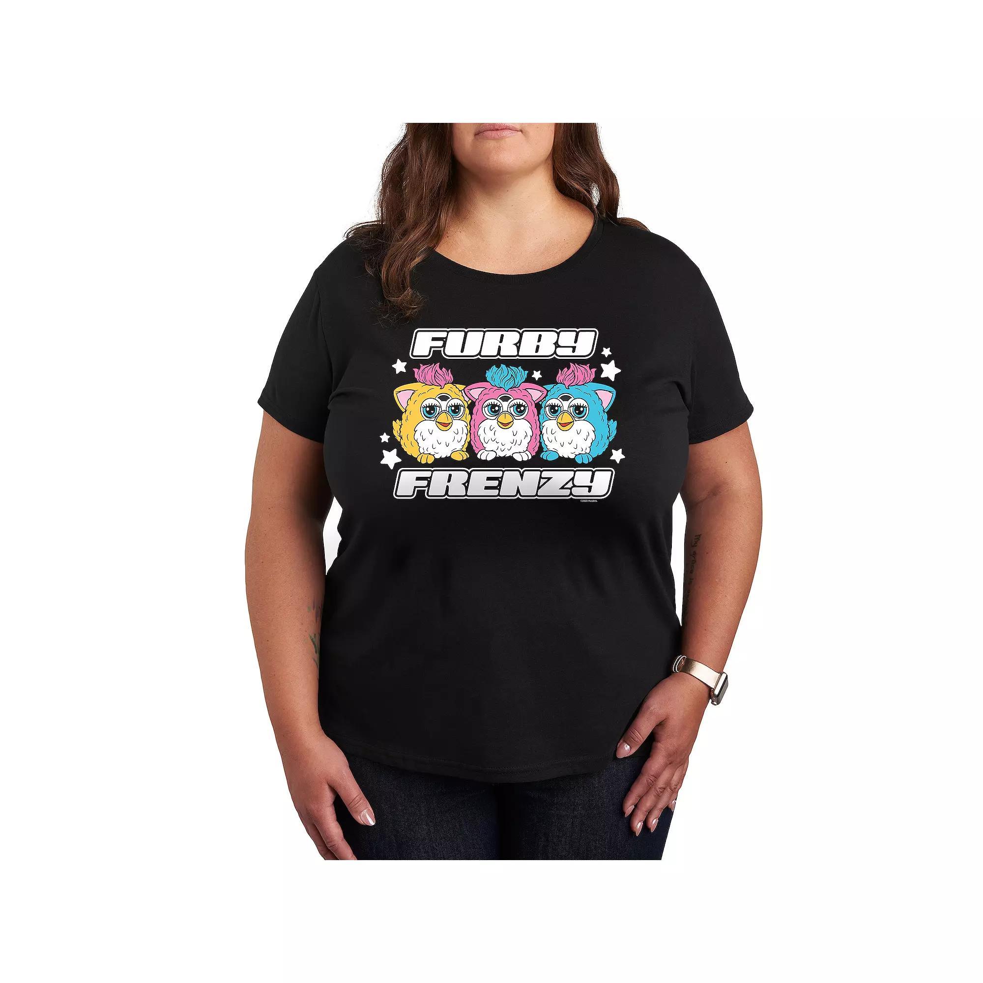 Plus Furby Frenzy Graphic Tee, Women's,  Product Image