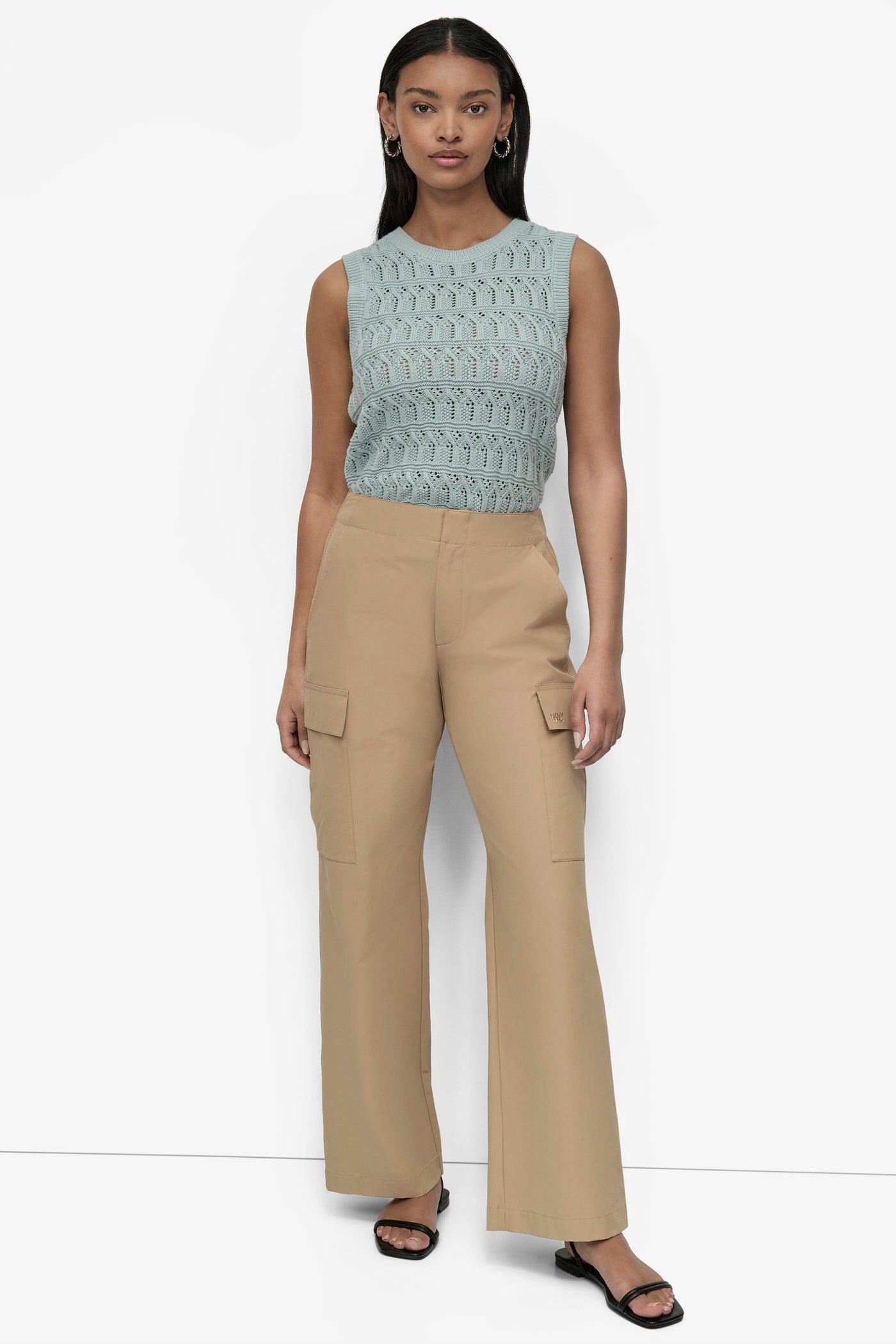 HIGH-RISE STRAIGHT-LEG CARGO PANT Product Image