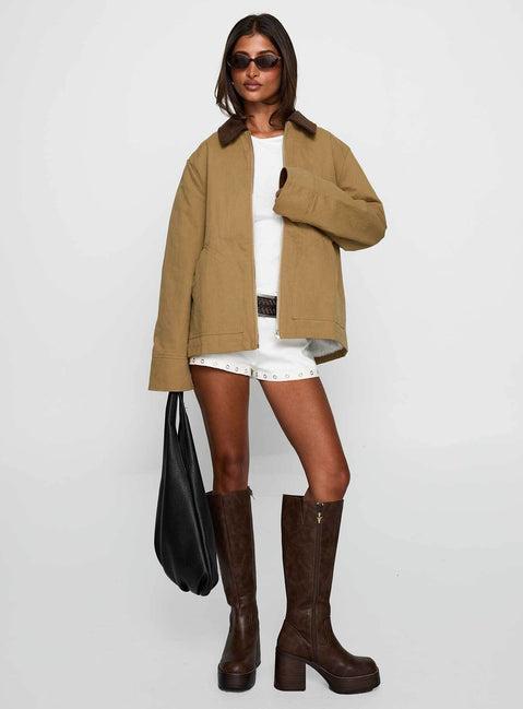 Chesterbrook Jacket Brown Product Image