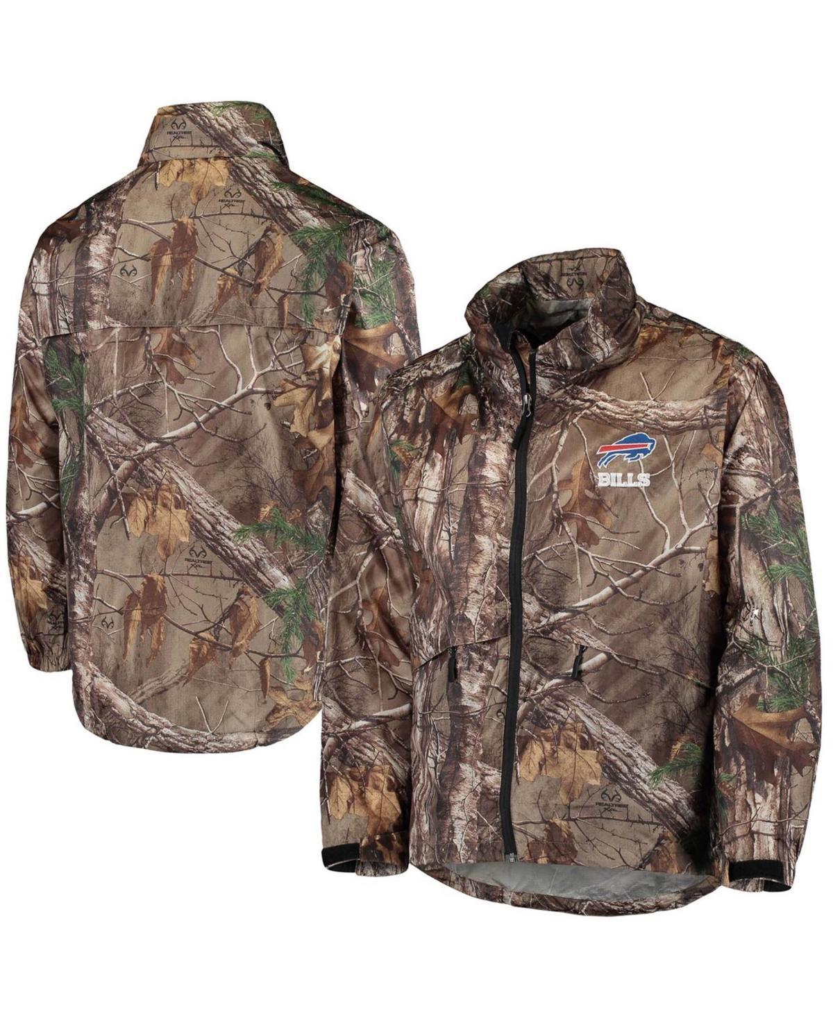 Men's Dunbrooke Realtree Camo Buffalo Bills Circle Sportsman Waterproof Packable Full-Zip Jacket, Size: 4XL, Green Product Image