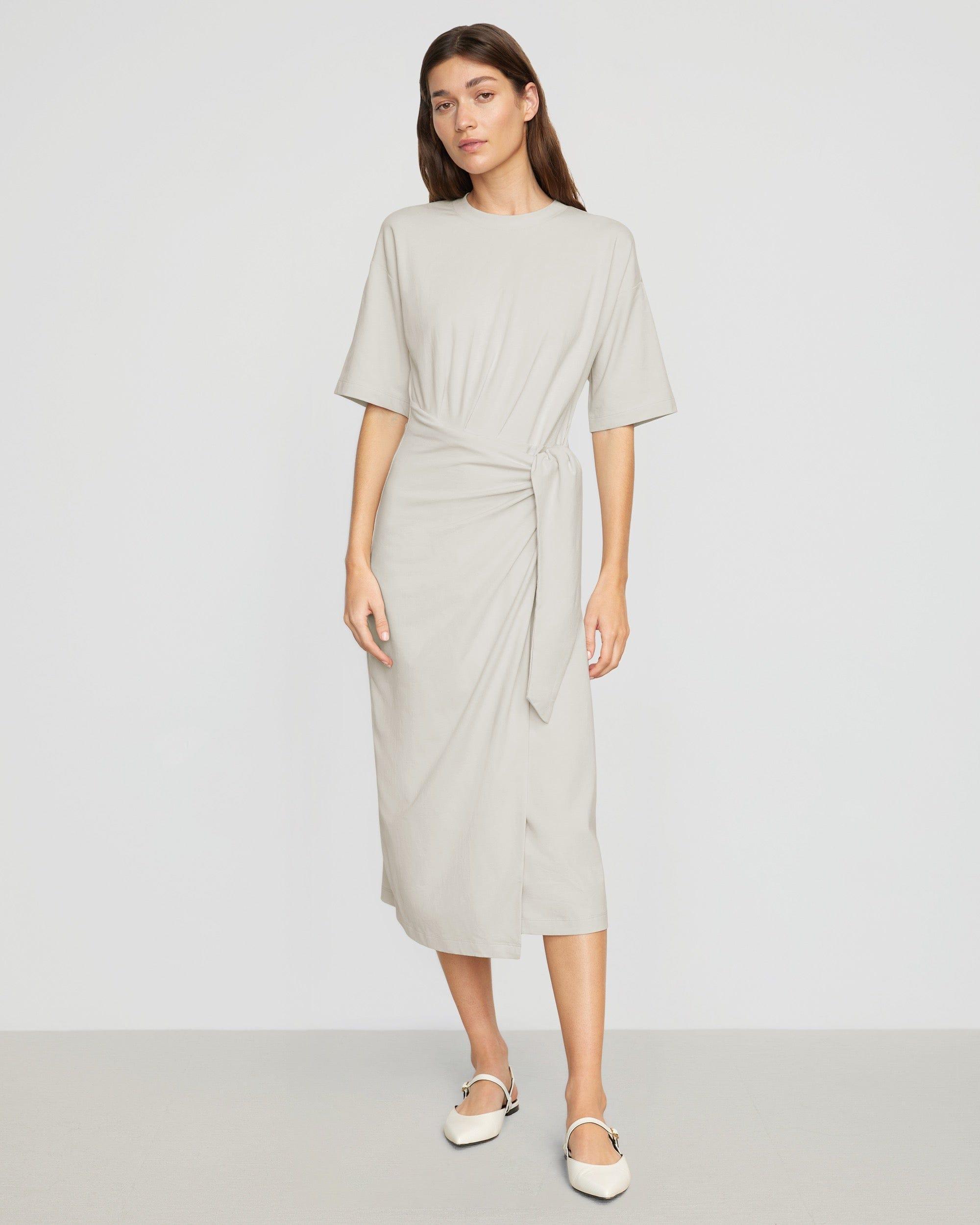 Noa Organic Cotton T-Shirt Wrap Dress Product Image