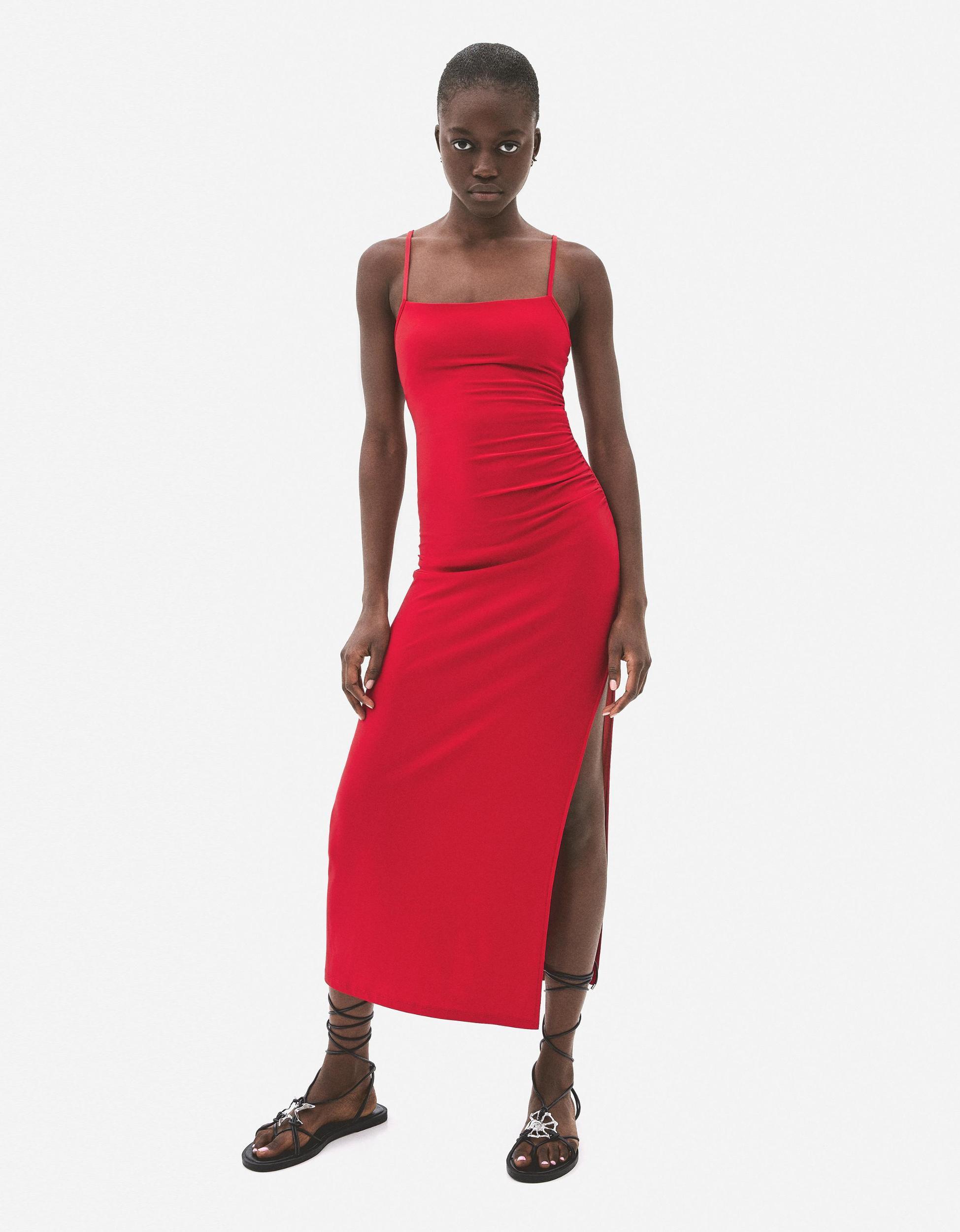 Strappy midi dress Product Image