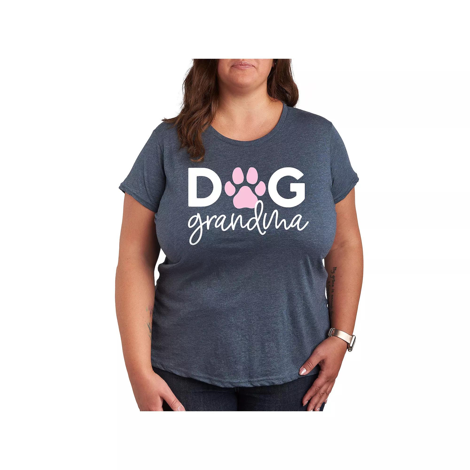 Plus Dog Grandma Graphic Tee, Women's,  Product Image