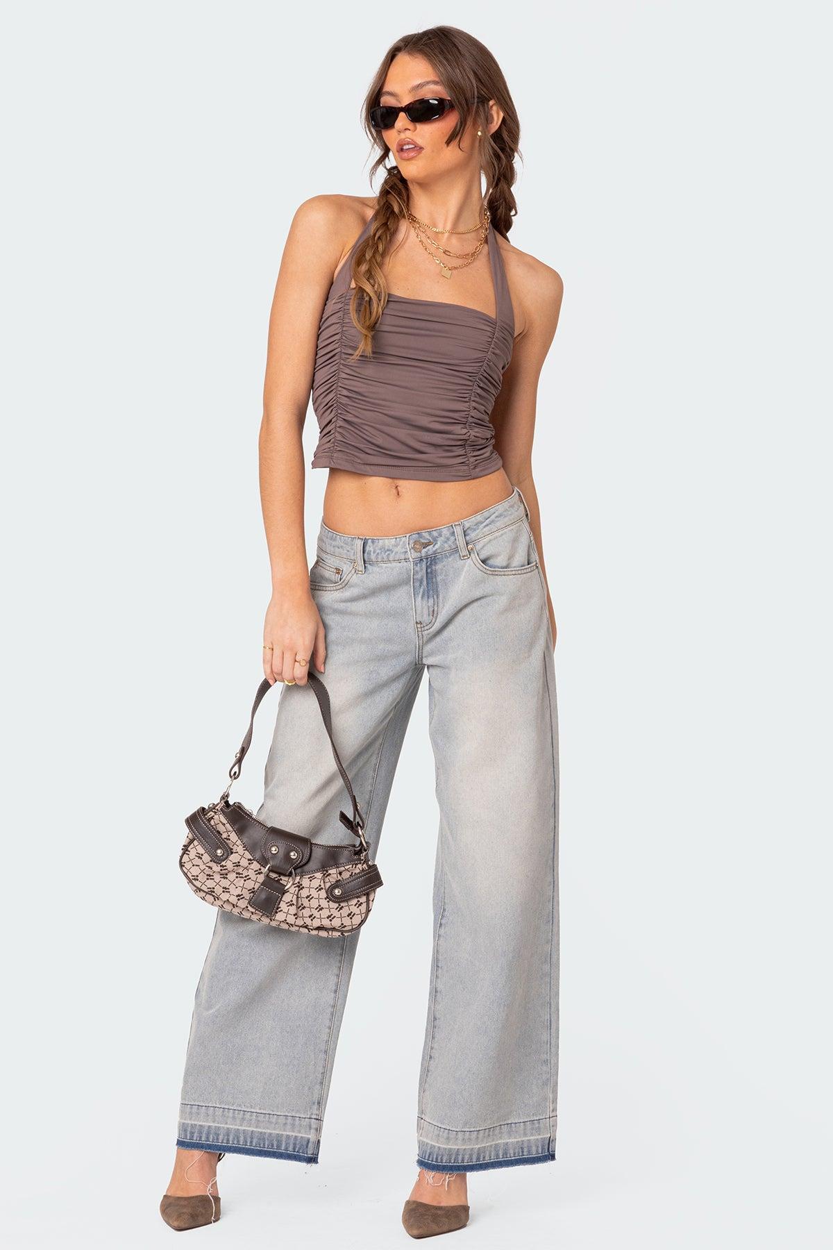 Kaila Gathered Halter Top Product Image