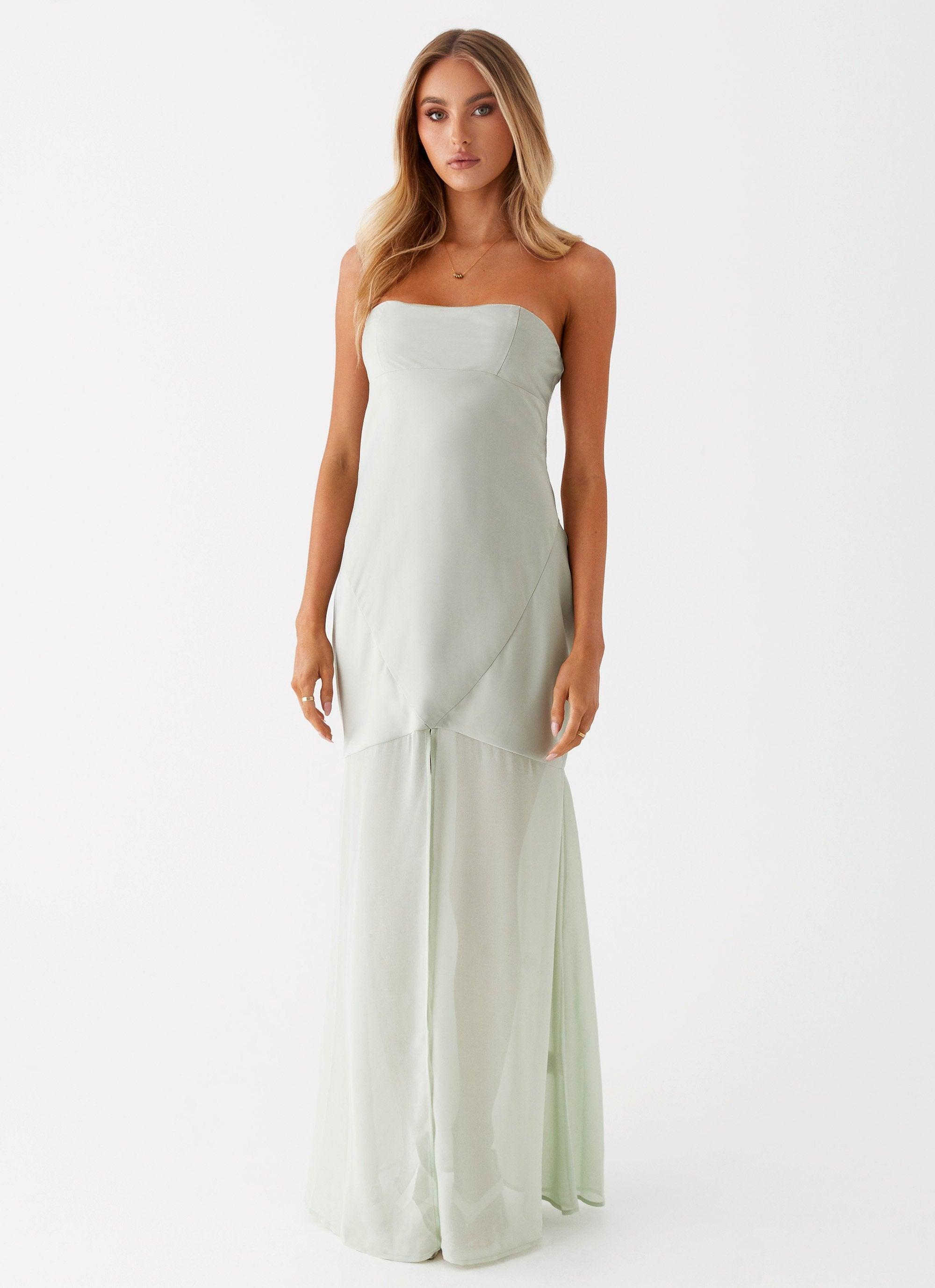 Brea Maxi Dress - Sage Product Image