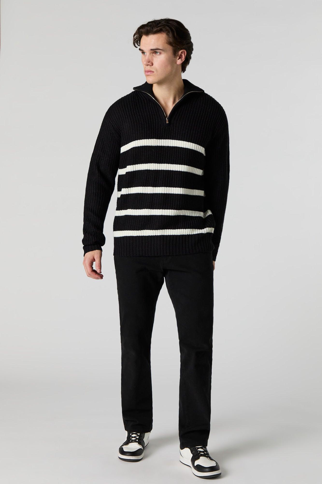 Quarter Zip Sweater Male Product Image