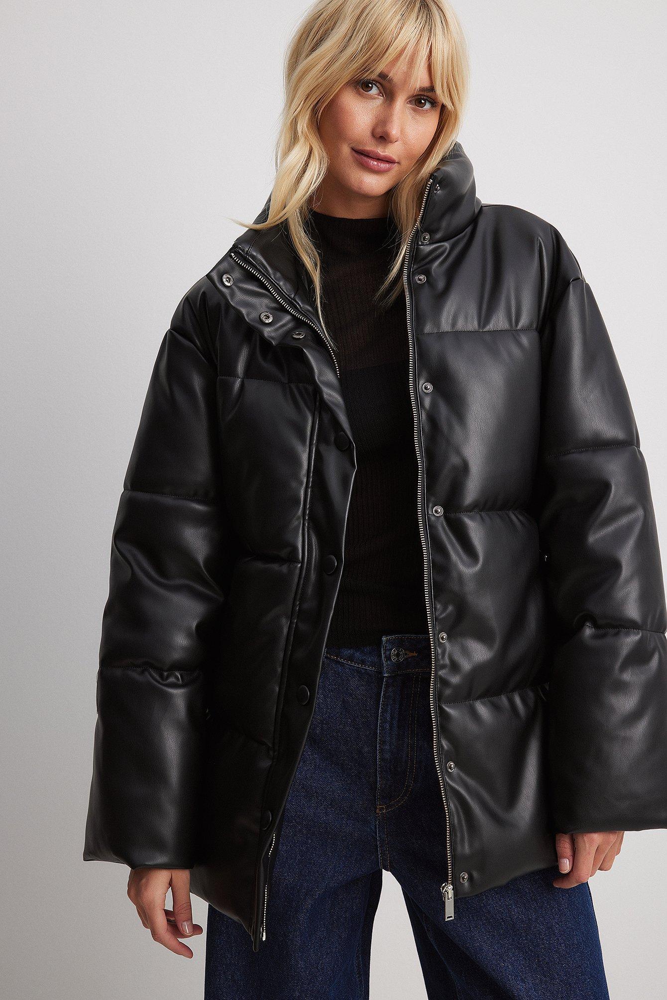 Pu Padded Jacket Product Image