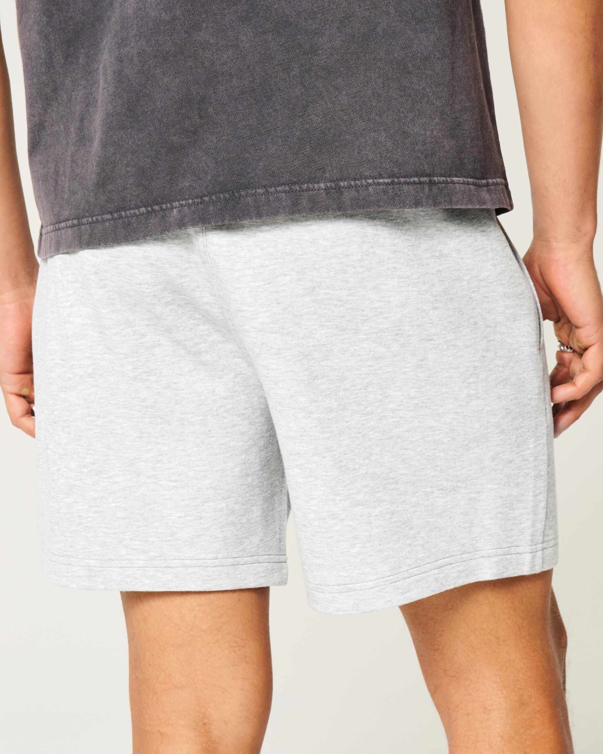 Mid-Thigh Cooling Fleece Shorts Product Image