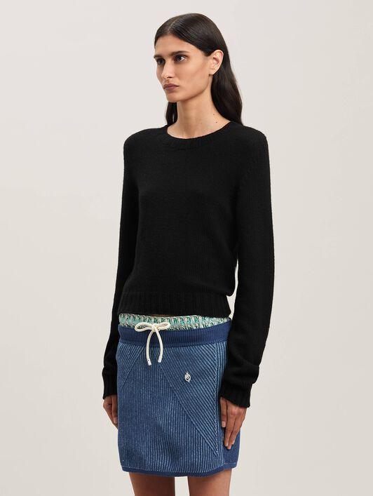 CURVED LOGO SWEATER Product Image