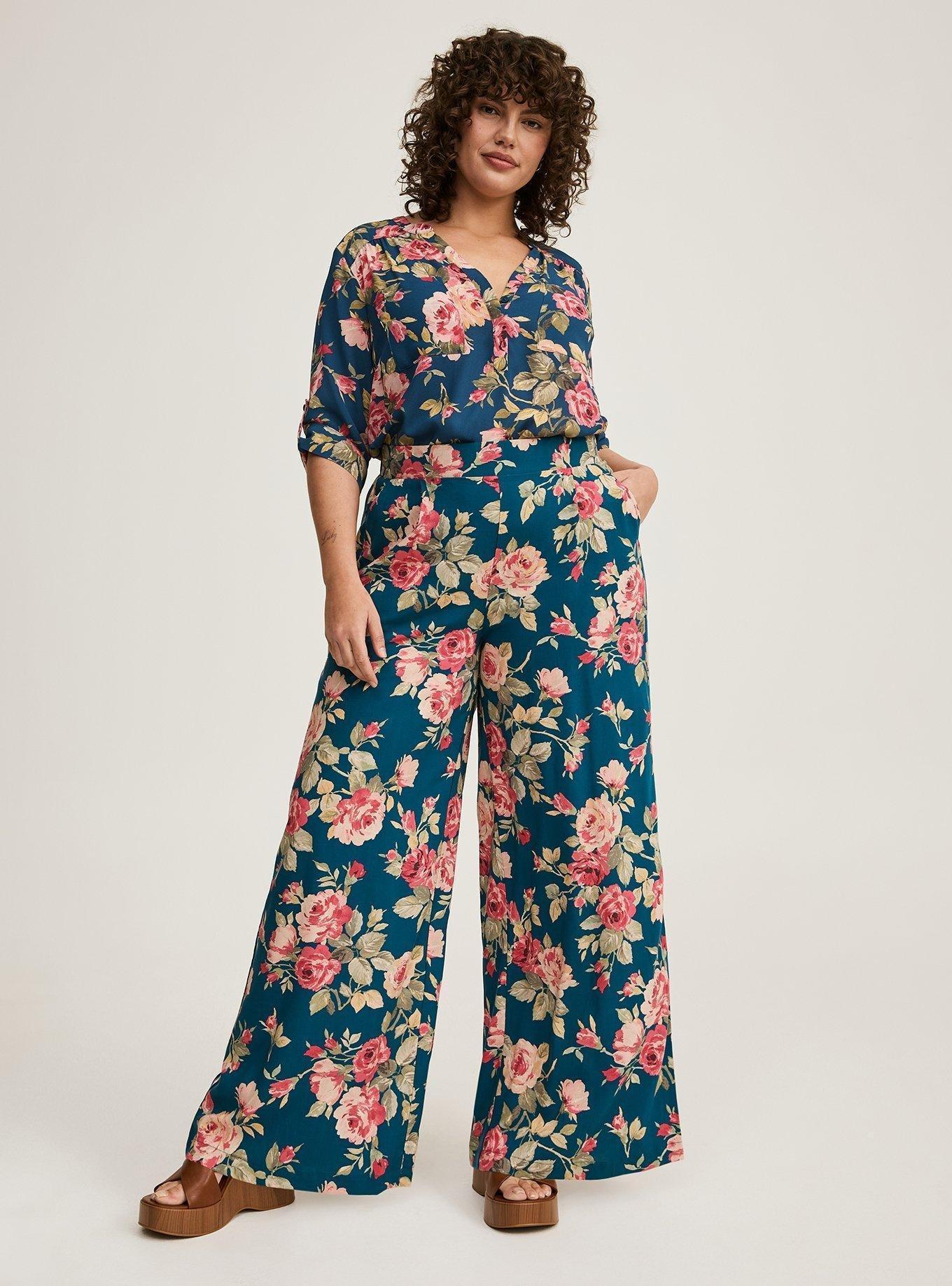 High-Rise Pull-On Wide-Leg Pant Product Image