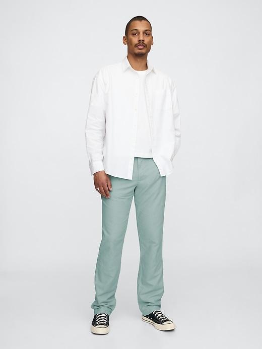 Linen-Cotton Khakis Product Image