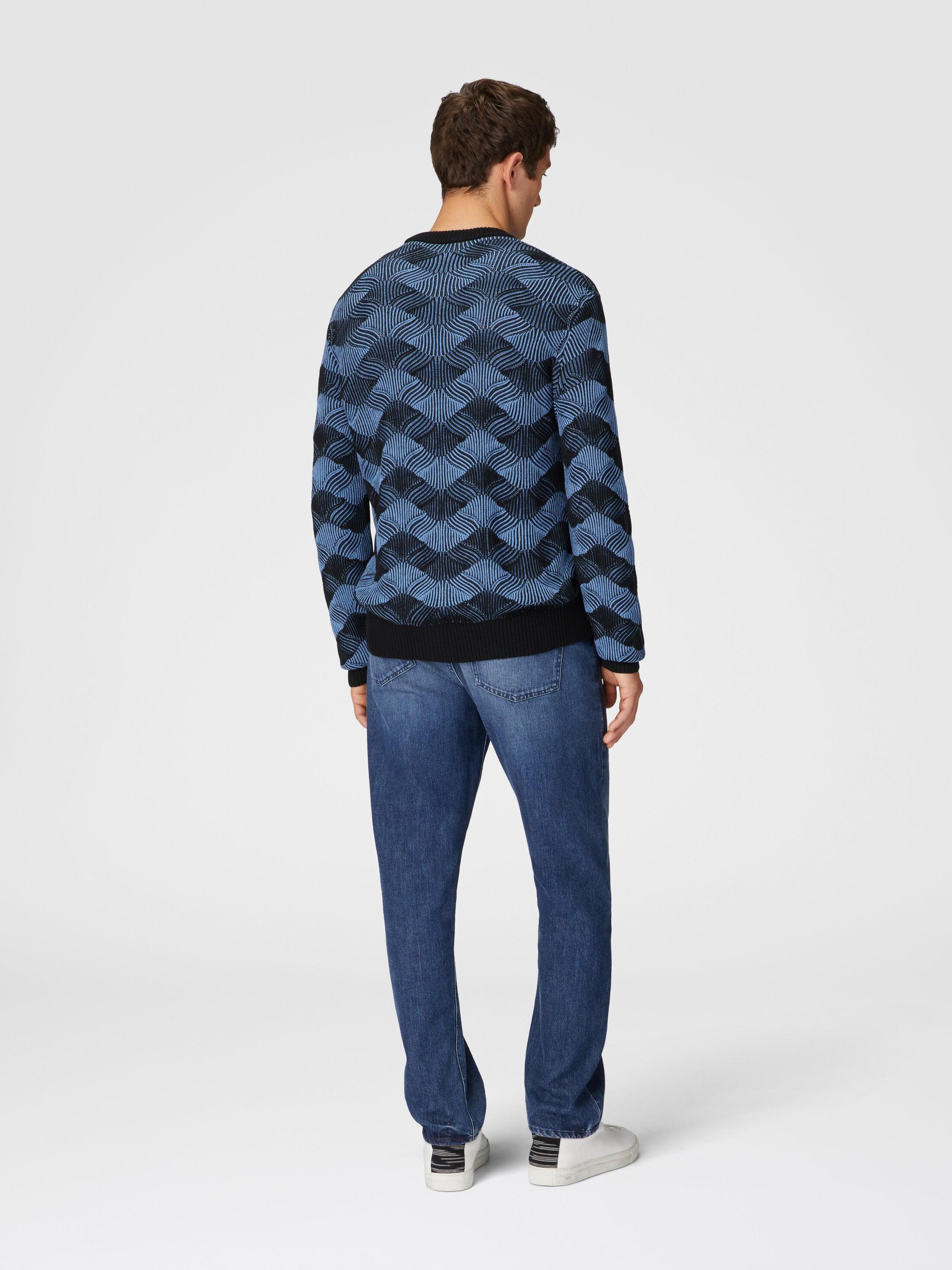 Ribbed crew neck sweater Product Image