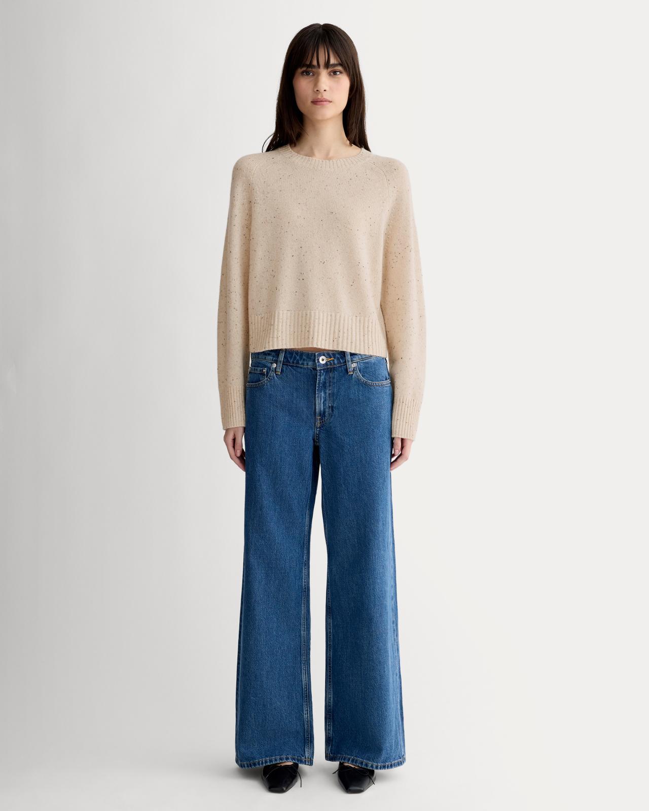 Womens Boxy Crew in Cashmere Sweater by Everlane Product Image