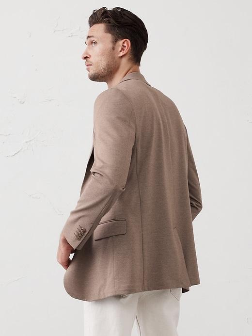 Tailored-Fit Knit Jacket Product Image