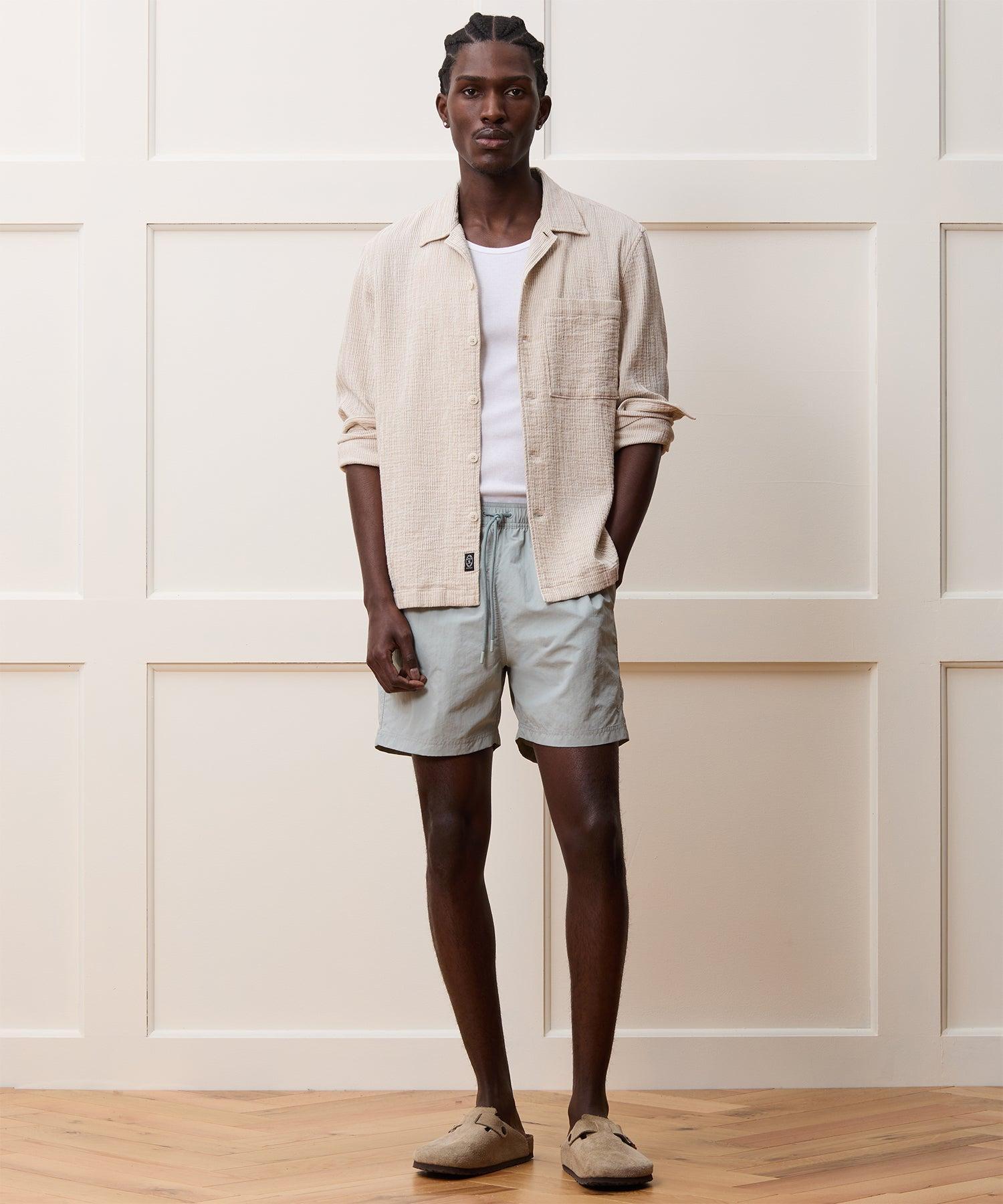 Cotton Double Cloth Gauze Overshirt Product Image