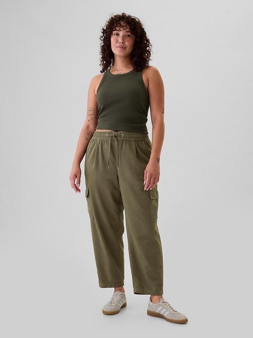 Twill Easy Cargo Pants Product Image