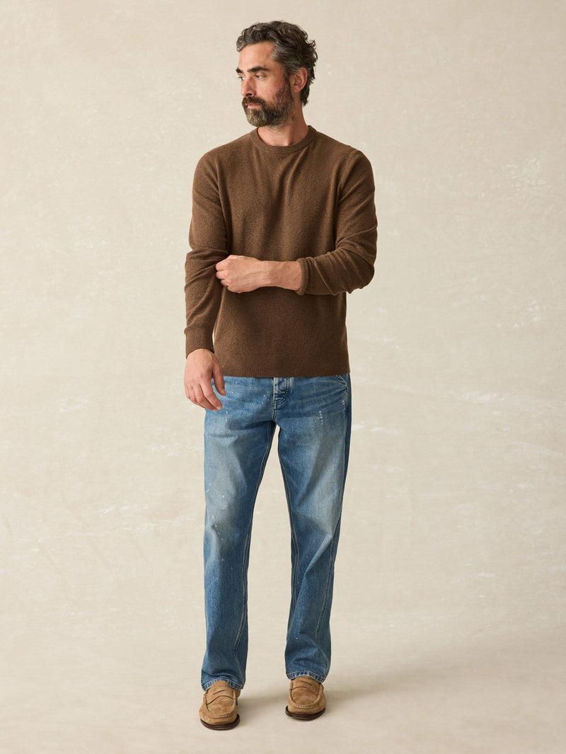 Jackson Crew Sweater - Trail Brown Heather Product Image