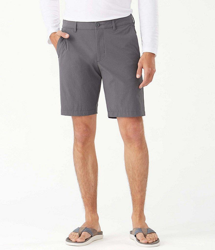 Tommy Bahama IslandZone Chip Shot Flat Front Stretch 10#double; Inseam Shorts Product Image