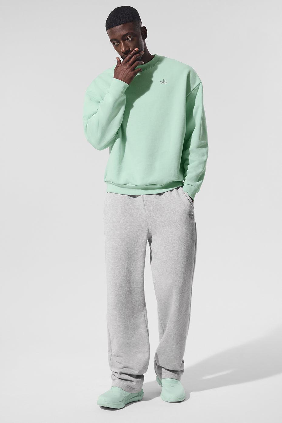 Accolade Crew Neck Pullover - Spearmint Product Image