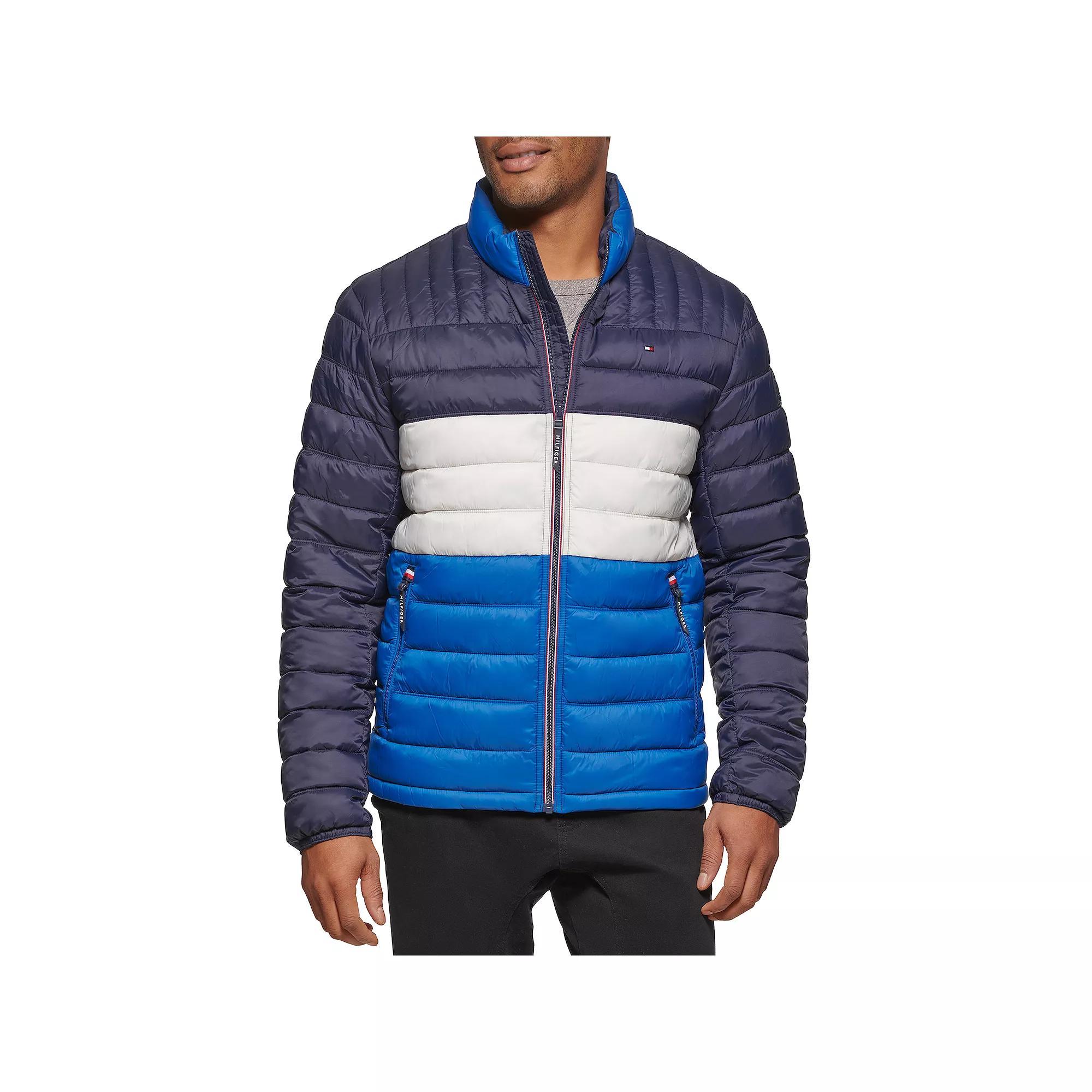 Men's Tommy Hilfiger Packable Puffer Jacket, Size: Small, Red Product Image