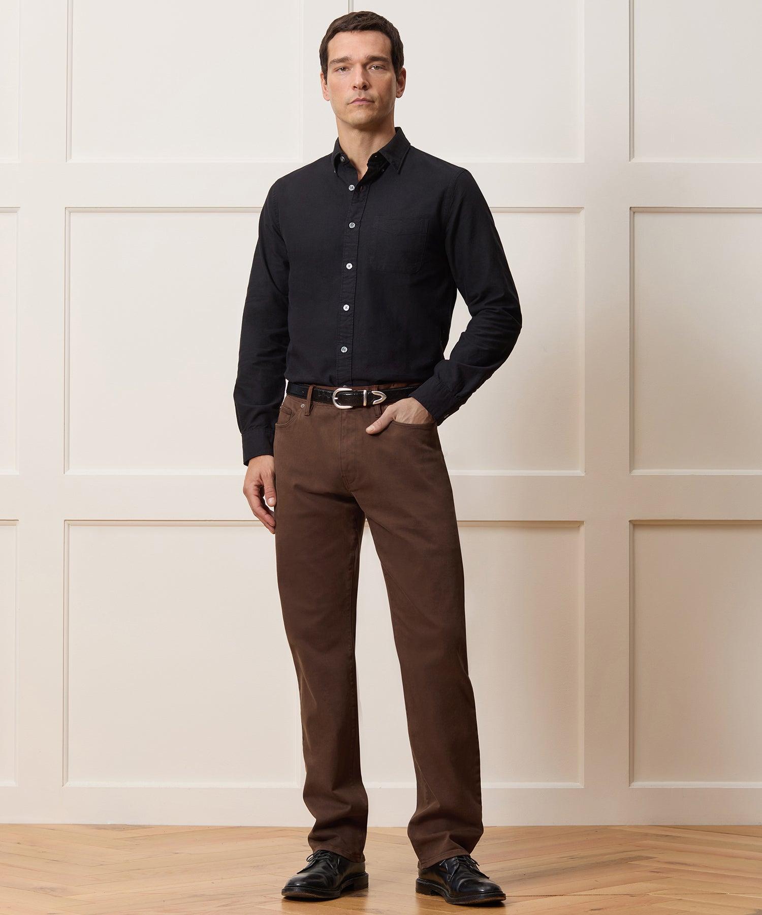 Straight Fit 5-Pocket Chino Product Image