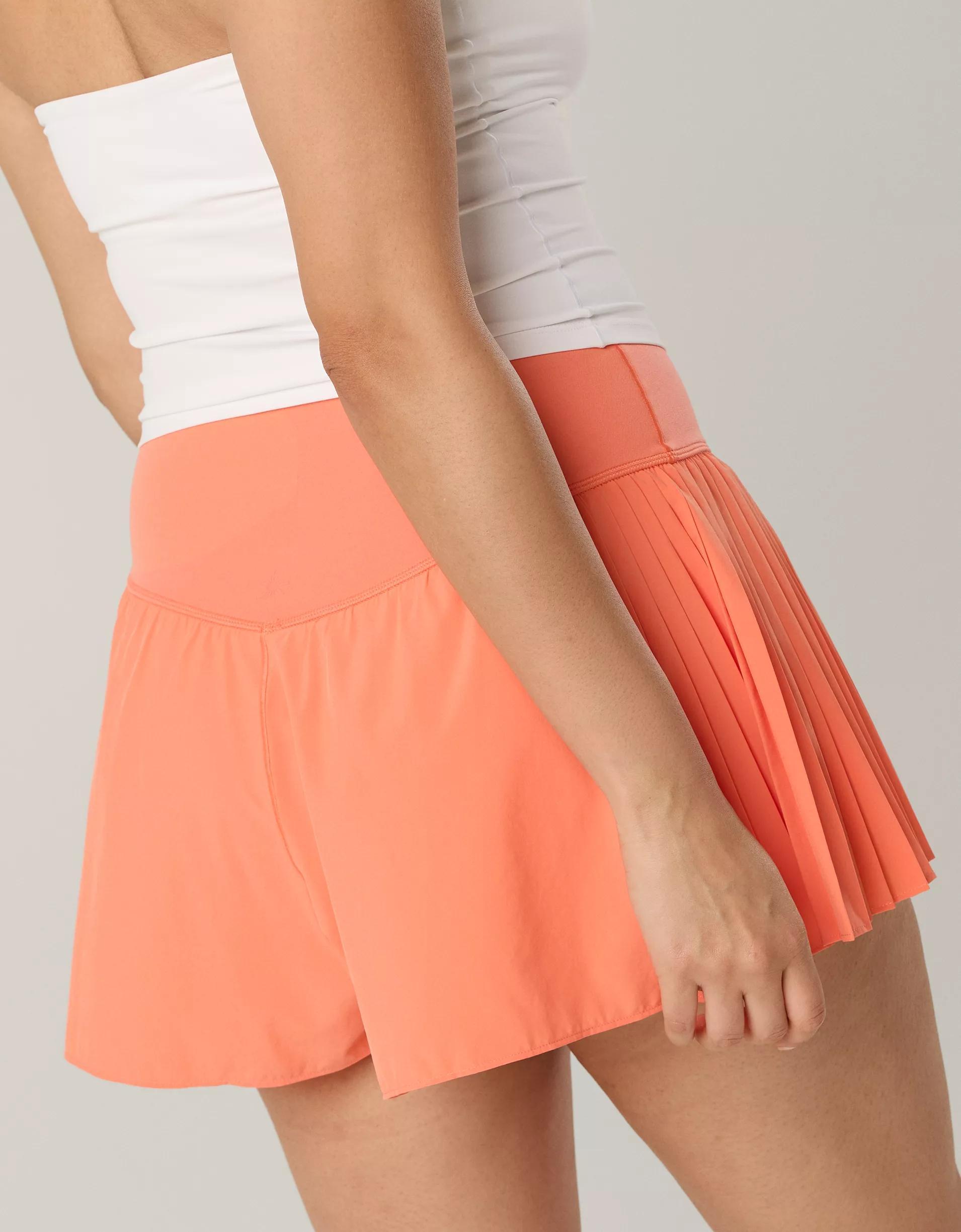 OFFLINE By Aerie Real Me Pleated Flowy Short Product Image