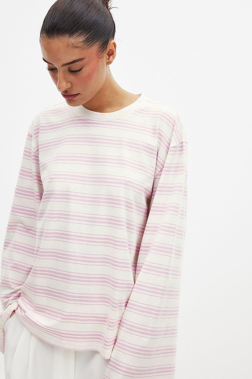 Striped Long Sleeve Top Product Image