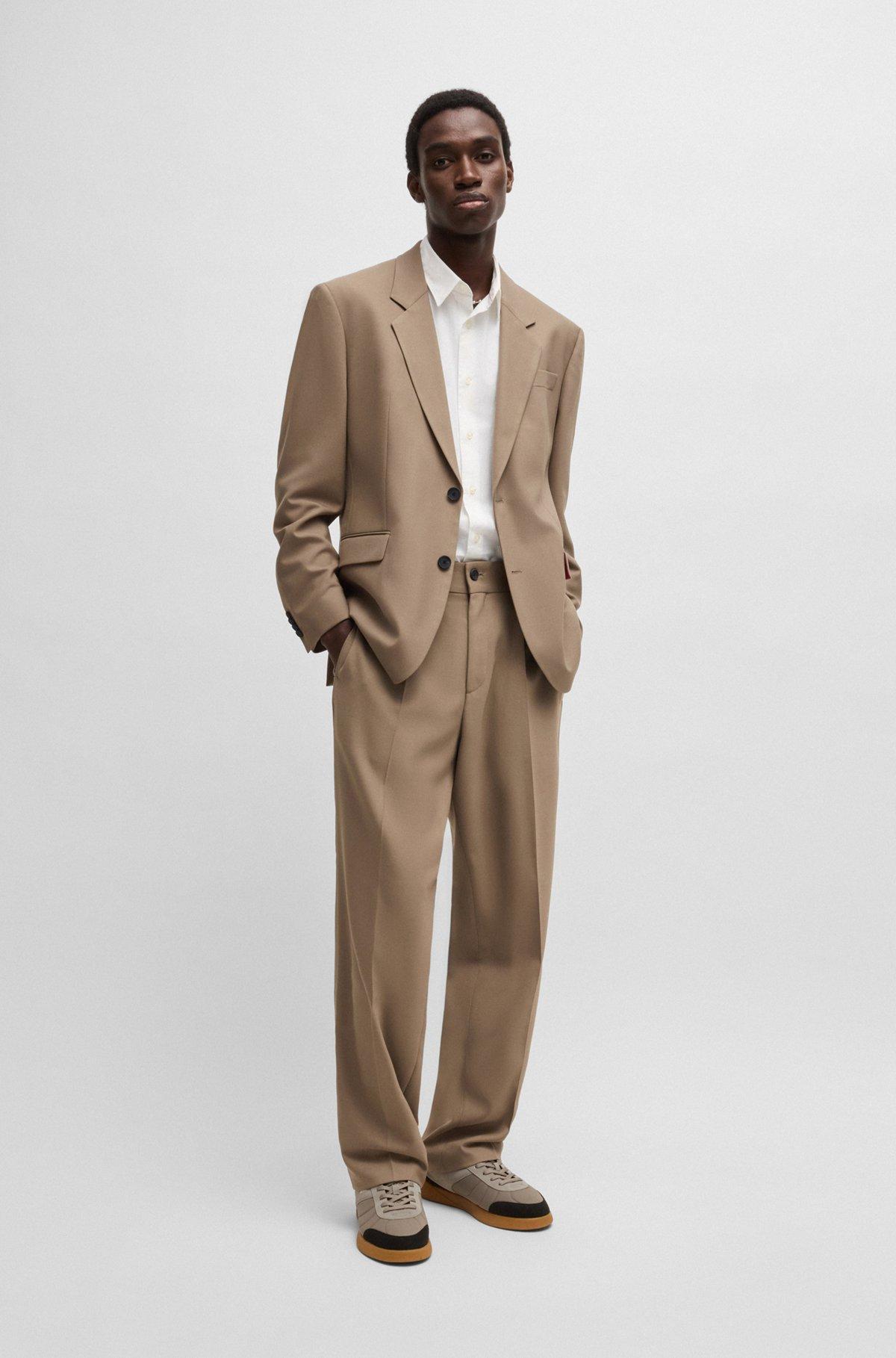 Modern-fit jacket in stretch twill with full lining Product Image