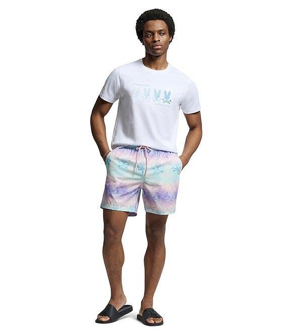 Psycho Bunny Oceania Embroidered Logo Short Sleeve T-Shirt Product Image