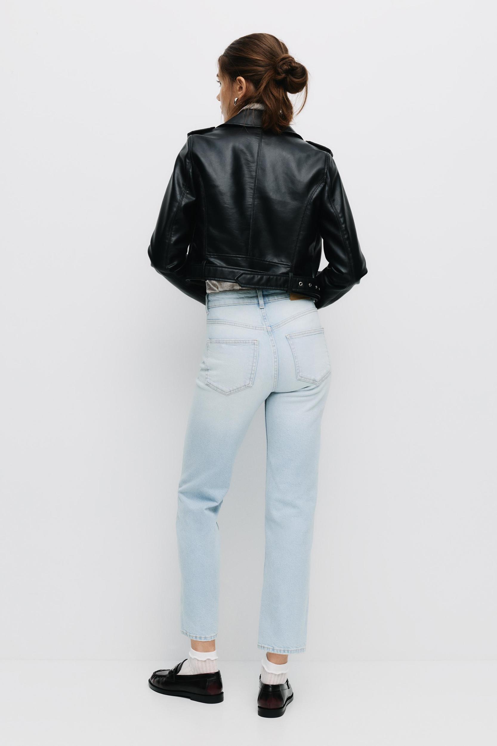 Relax fit straight jeans Product Image