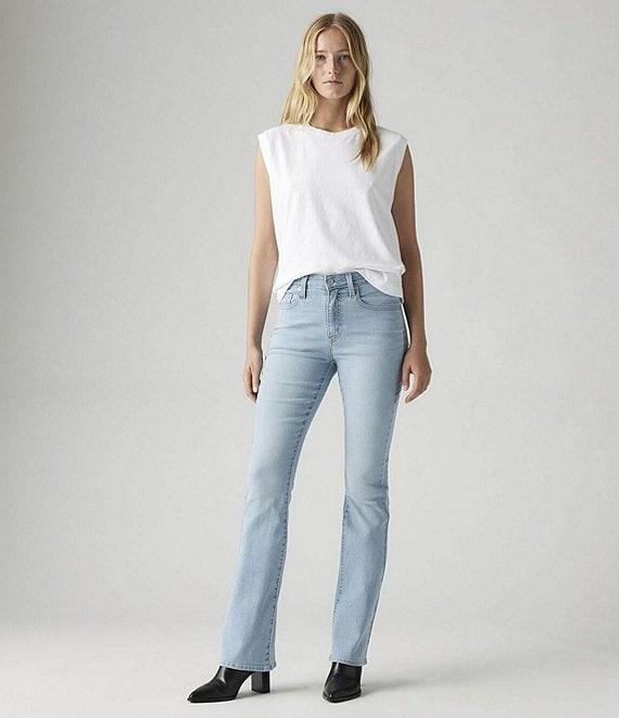 Levi's® 725 High Rise Light Wash Bootcut Jeans Product Image