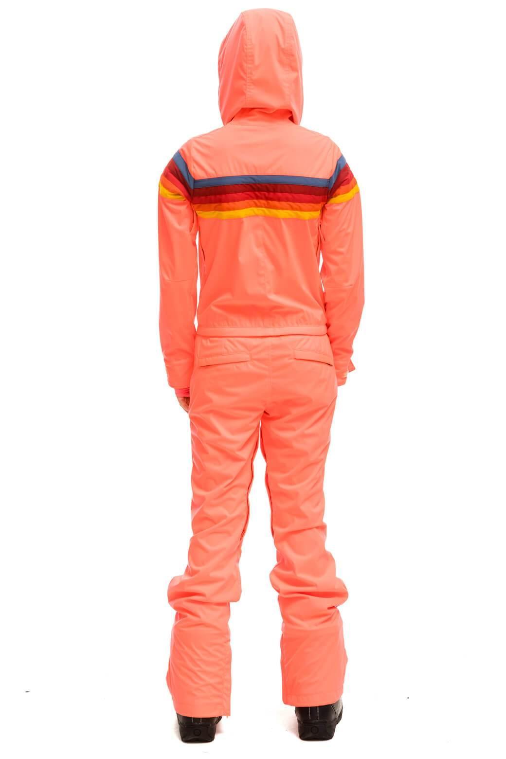 WOMEN'S 3 LAYER POWDER SUIT - NEON FLAMINGO Female Product Image